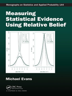 cover image of Measuring Statistical Evidence Using Relative Belief